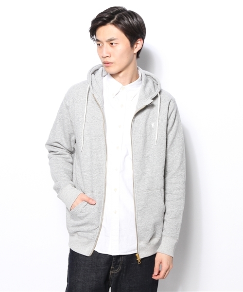 coen(コーエン)の「ウラケハイジップパーカー(パーカー・メンズ・グレー/ネイビー/ホワイト・MEDIUM/LARGE/SMALL/X-LARGE)」の11枚目の写真