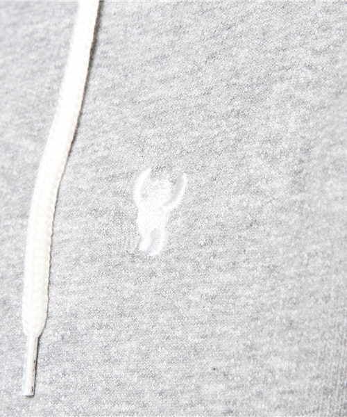 coen(コーエン)の「ウラケハイジップパーカー(パーカー・メンズ・グレー/ネイビー/ホワイト・MEDIUM/LARGE/SMALL/X-LARGE)」の4枚目の写真