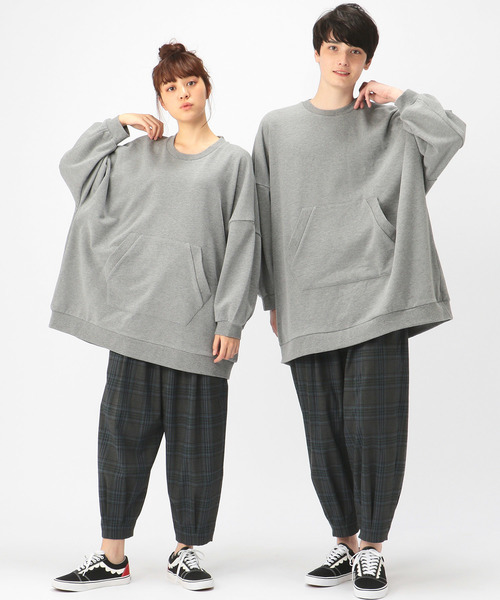 美品 FRAPBOIS グラデスウェット フラボア オーバーサイズ FRAPBOIS（フラボア） トレーナー スウェット マークトレーナー