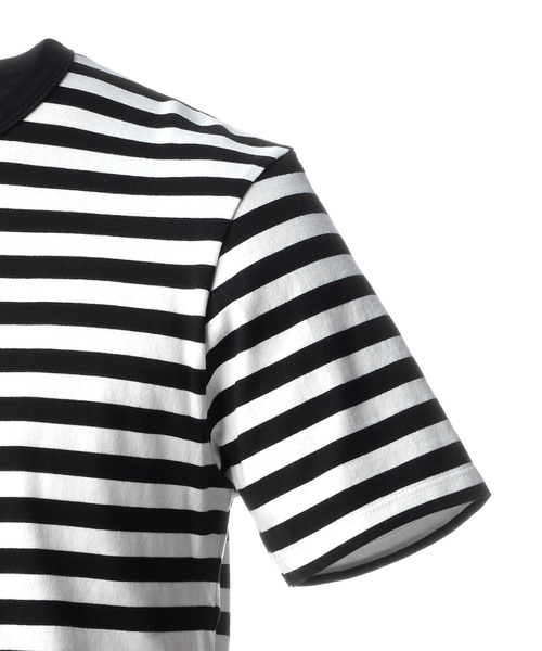 ZOZO（ゾゾ）の「中細ボーダーTシャツ[MEN]（Tシャツ/カットソー・メンズ・ホワイト×ブラック/ホワイト×ネイビー・マルチサイズ）」の4枚目の写真