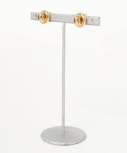 MARC JACOBS（マークジェイコブス）の「CLUTCH PIN STUDS/コレクテッド クラッチ ピン スタッズ ピアス（ピアス（両耳用）・レディース・ゴールド・ONE SIZE）」の3枚目の写真