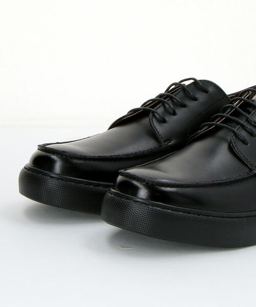 green label relaxing(グリーンレーベルリラクシング)の「SC GLR レザー Uチップ ドレススニーカー(ドレスシューズ・メンズ・ブラック・10/8h/9/8/7h/9h)」の8枚目の写真