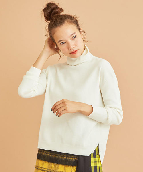 【新品】ビューティーアンドユース　タートルニット 楽天市場】【SALE／60%OFF】BY〓 フルニードルタートルニット