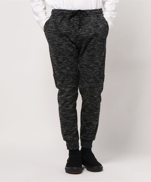 STYLEBLOCK(スタイルブロック)の「防風加工ZIPスウェットイージースキニージョガーパンツ(スウェットパンツ・メンズ・ブラック/グレー系その他/ホワイト系その他/杢グレー・M/LL/L)」の4枚目の写真