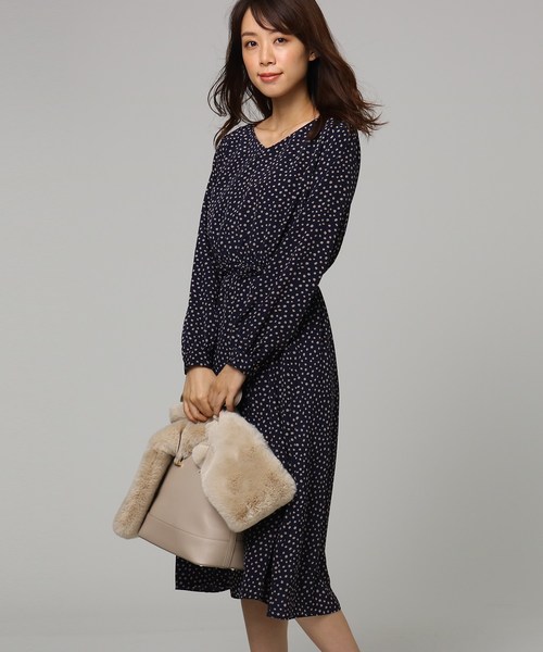 セール Untitled アンタイトル のワンピース ヴィーナスドットプリントワンピース 153 19 02 をセール 価格で購入できます Untitled ワンピース Untitled アンタイトル のファッション ワンピース ドレス ヴィーナスドットプリントワンピース