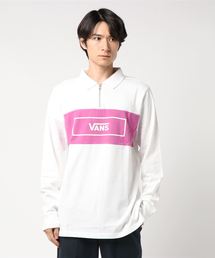 VANS ヴァンズ HEWITT QZP POLO VN0A45AMWHT WHITE
