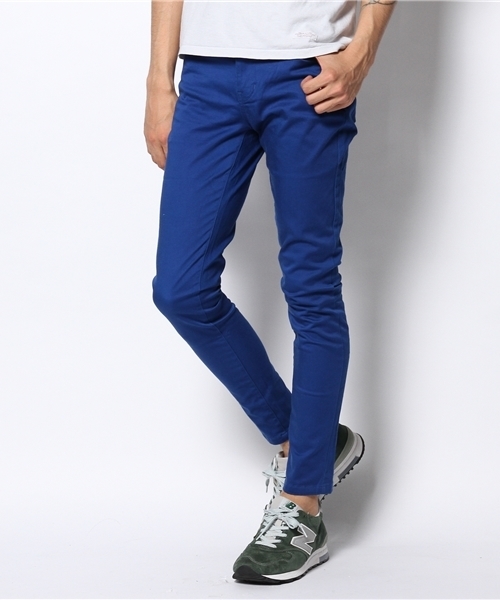 CIAOPANIC（チャオパニック）の「【Ciaopanic】スキニーPT(サテンストレッチ)（その他パンツ・メンズ・ホワイト/ブラック/ブルー/インディゴブルー・3/0/1/2/4）」の4枚目の写真