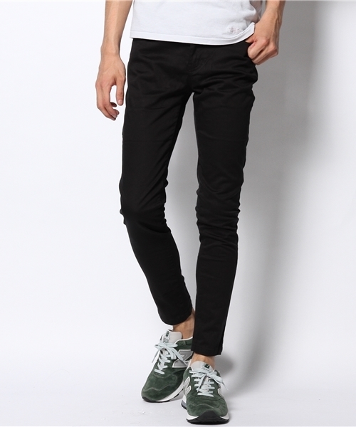 CIAOPANIC（チャオパニック）の「【Ciaopanic】スキニーPT(サテンストレッチ)（その他パンツ・メンズ・ホワイト/ブラック/ブルー/インディゴブルー・3/0/1/2/4）」の2枚目の写真