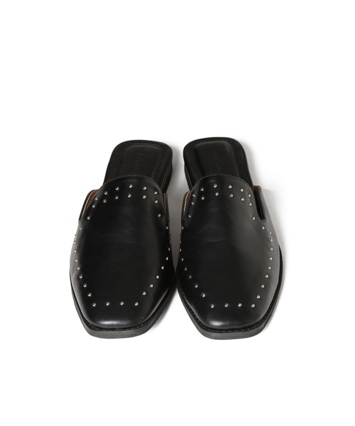 PAGEBOY（ページボーイ）の「スクエアフラットミュール（サンダル・レディース・ホワイト系その他/ブラック/ダークブラウン・MEDIUM/LARGE/SMALL）」の12枚目の写真