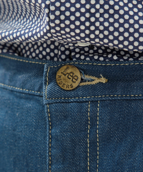 B:MING by BEAMS（ビーミングバイビームス）の「□B Lee×B:MING / 別注デニムスカート（デニムスカート・レディース・ブルー/インディゴブルー・MEDIUM/SMALL）」の12枚目の写真