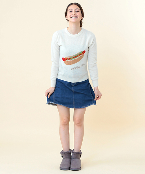 B:MING by BEAMS（ビーミングバイビームス）の「□B Lee×B:MING / 別注デニムスカート（デニムスカート・レディース・ブルー/インディゴブルー・MEDIUM/SMALL）」の20枚目の写真