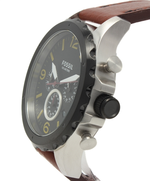 FOSSIL(フォッシル)の「NATE JR1466(アナログ腕時計・メンズ・ブラウン系その他・FREE)」の4枚目の写真