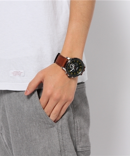 FOSSIL(フォッシル)の「NATE JR1466(アナログ腕時計・メンズ・ブラウン系その他・FREE)」の7枚目の写真