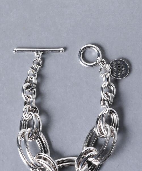 PHILIPPE AUDIBERT（フィリップ オーディベール）の「＜PHILIPPE AUDIBERT（フィリップオーディベール）＞2RING ブレスレット（ブレスレット・レディース・シルバー・FREE）」の8枚目の写真