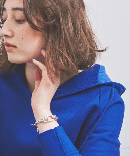 PHILIPPE AUDIBERT（フィリップ オーディベール）の「＜PHILIPPE AUDIBERT（フィリップオーディベール）＞2RING ブレスレット（ブレスレット・レディース・シルバー・FREE）」の3枚目の写真