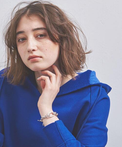 PHILIPPE AUDIBERT（フィリップ オーディベール）の「＜PHILIPPE AUDIBERT（フィリップオーディベール）＞2RING ブレスレット（ブレスレット・レディース・シルバー・FREE）」の4枚目の写真