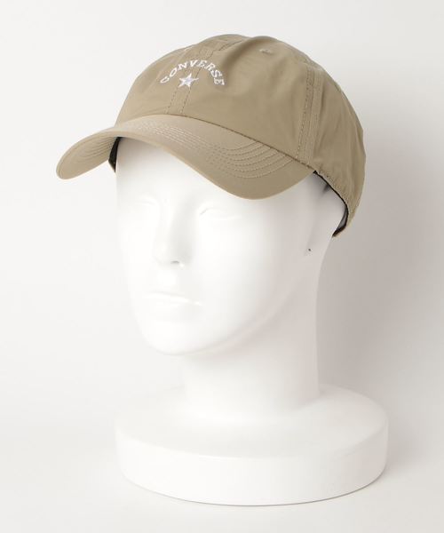 CONVERSE（コンバース）の「【CONVERSE】TC TAFETA AR LOW CAP / 【コンバース】ローキャップ（キャップ・メンズ・ブラック/ベージュ/ネイビー/ピンク/グレー・57~59cm）」の4枚目の写真