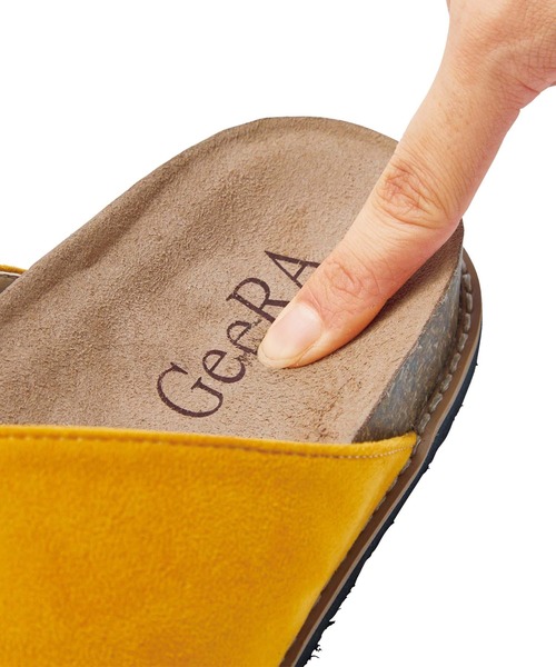 GeeRA(ジーラ)の「シンプルコンフォートサンダル(サンダル・レディース・ブラウン/マスタード/パイソン/ブラック/レッド/ブルーグリーン/ホワイト・SMALL/X-LARGE/MEDIUM/LARGE)」の11枚目の写真