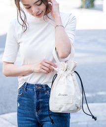 DEVICE（デバイス）の「Rename ハンプ 巾着 ハンドバッグ（ショルダーバッグ）」