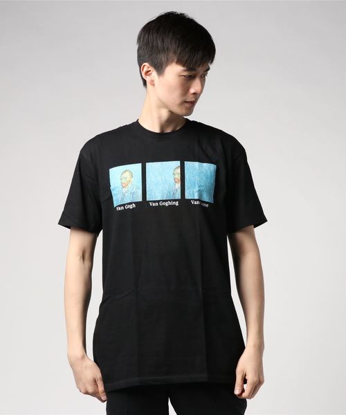 PARKS TOKYO SELECT（パークストウキョウセレクト）の「（UN）VAN GOGH VAN GOGHING VAN GONE TEE（Tシャツ/カットソー・メンズ・ブラック/ホワイト・MEDIUM/LARGE/X-LARGE）」の2枚目の写真