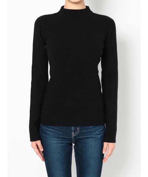 GYDA（ジェイダ）の「ボトルネックリブニット トップス（ニット/セーター・レディース・オフホワイト/ブラック/ベージュ・FREE）」の14枚目の写真