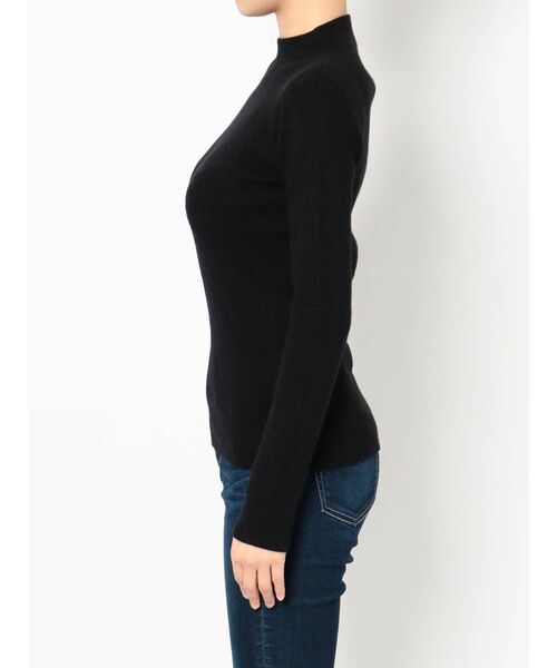 GYDA（ジェイダ）の「ボトルネックリブニット トップス（ニット/セーター・レディース・オフホワイト/ブラック/ベージュ・FREE）」の18枚目の写真