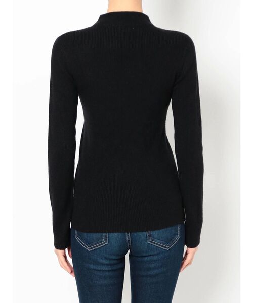 GYDA（ジェイダ）の「ボトルネックリブニット トップス（ニット/セーター・レディース・オフホワイト/ブラック/ベージュ・FREE）」の17枚目の写真