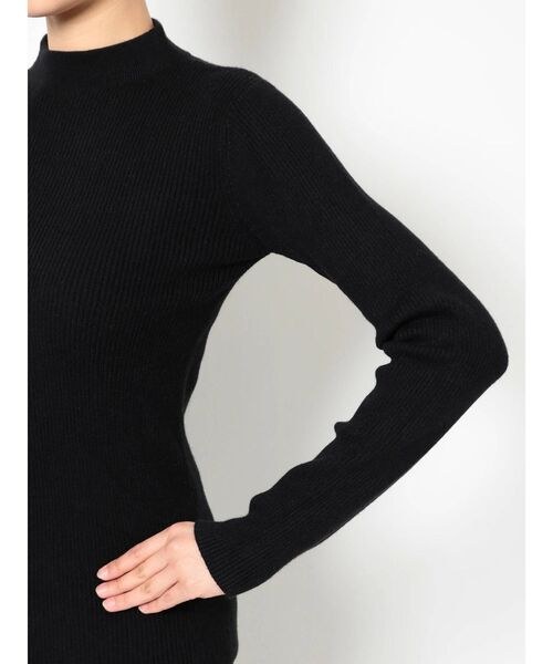 GYDA（ジェイダ）の「ボトルネックリブニット トップス（ニット/セーター・レディース・オフホワイト/ブラック/ベージュ・FREE）」の15枚目の写真