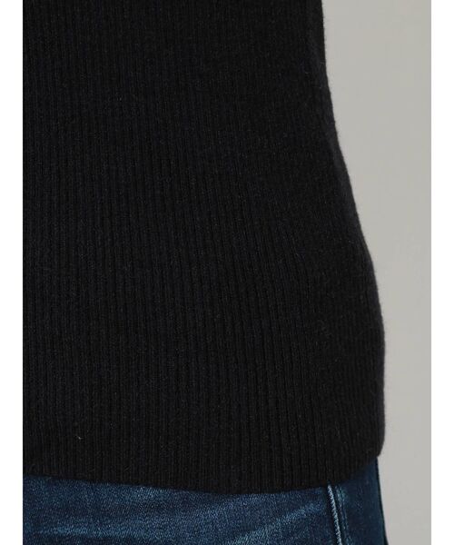 GYDA（ジェイダ）の「ボトルネックリブニット トップス（ニット/セーター・レディース・オフホワイト/ブラック/ベージュ・FREE）」の19枚目の写真