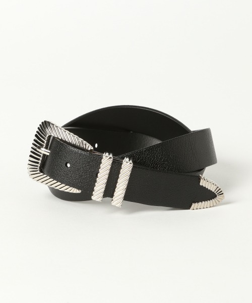 PAGEBOY（ページボーイ）の「モードバックルベルト（ベルト・レディース・ブラック/ブラウン/パイソン・FREE）」の6枚目の写真