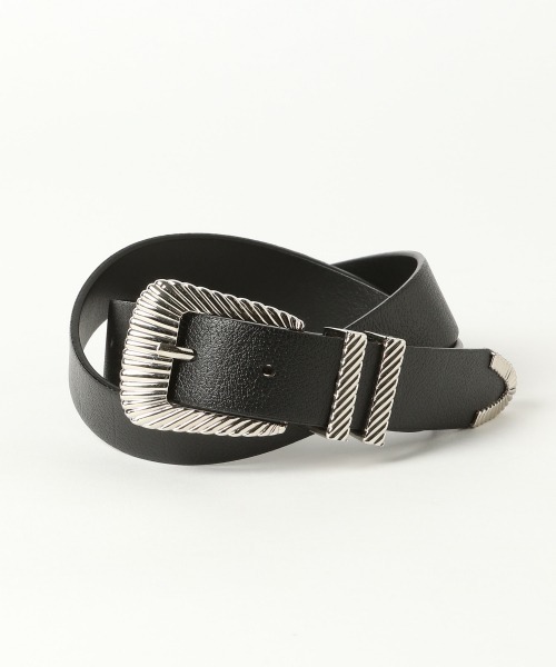 PAGEBOY（ページボーイ）の「モードバックルベルト（ベルト・レディース・ブラック/ブラウン/パイソン・FREE）」の7枚目の写真