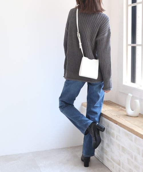 VIVIAN（ヴィヴィアン）の「足袋デザインミドルブーツ　タビブーツ（ブーツ・レディース・ブラック/ダークブラウン/アイボリー/シルバー・S/M/L/LL）」の12枚目の写真