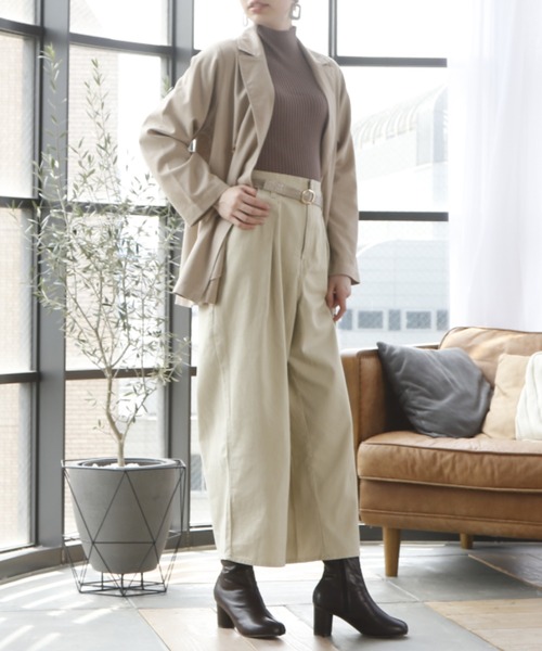 VIVIAN（ヴィヴィアン）の「足袋デザインミドルブーツ　タビブーツ（ブーツ・レディース・ブラック/ダークブラウン/アイボリー/シルバー・S/M/L/LL）」の17枚目の写真