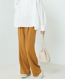 OMNES Another Edition | ウエストギャザー イージーワイドパンツ(その他パンツ)