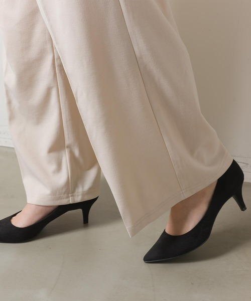 OMNES Another Edition（オムネス アナザーエディション）の「ウエストギャザー イージーワイドパンツ（その他パンツ・レディース・ブラック/ベージュ/ブラウン/マスタード/ホワイト系その他・FREE）」の11枚目の写真