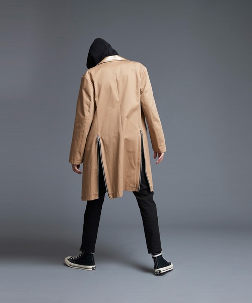 NOISE MAKER（ノイズメーカー）の「Zipper slit big chester coat