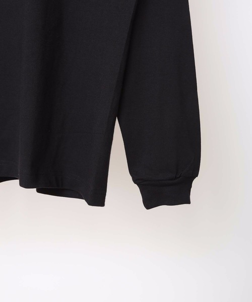 HANES(ヘインズ)の「【HANES/ヘインズ】【2枚セット】BEEFY ビーフィー ロングスリーブTシャツ 2枚組 ロンT ヘビーウェイト 厚手で透けない 1枚着・インナー兼用 ユニセックス(Tシャツ/カットソー・メンズ・ホワイト/グレー/ブラック/ネイビー/チャコールグレー・SMALL/MEDIUM/LARGE/X-LARGE/X-SMALL)」の8枚目の写真