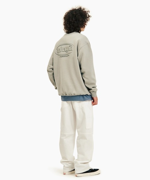 ★韓国人気★MAHAGRID★OVAL LOGO SWEATSHIRT MAHAGRID（マハグリッド）の「mahagrid/マハグリッド OVAL LOGO