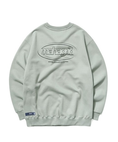 ★韓国人気★MAHAGRID★OVAL LOGO SWEATSHIRT MAHAGRID(マハグリッド)の「mahagrid/マハグリッド OVAL LOGO
