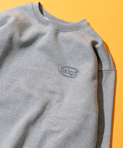 ★韓国人気★MAHAGRID★OVAL LOGO SWEATSHIRT ☆韓国人気☆MAHAGRID☆OVAL LOGO SWEATSHIRT (mahagrid