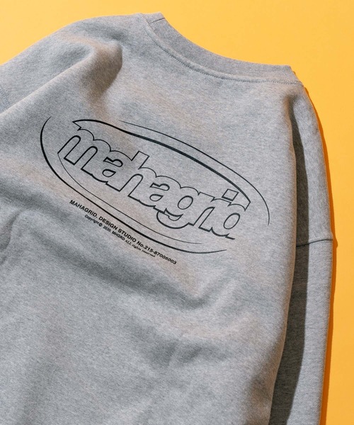 ★韓国人気★MAHAGRID★OVAL LOGO SWEATSHIRT ☆韓国人気☆MAHAGRID☆OVAL LOGO SWEATSHIRT (mahagrid