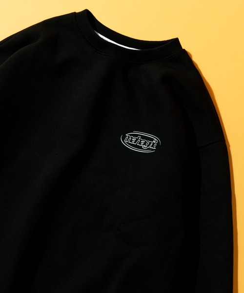 ★韓国人気★MAHAGRID★OVAL LOGO SWEATSHIRT mahagrid/マハグリッド』OVAL LOGO HOODIE/オーバルロゴ