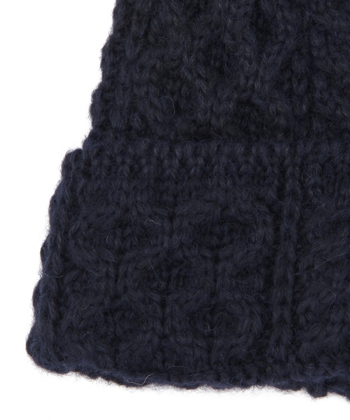 BEAUTY&YOUTH UNITED ARROWS(ビューティーアンドユースユナイテッドアローズ)の「BYSF HIGHLAND 2000 ワッフルニットキャップ◆(ニットキャップ/ビーニー・レディース・ホワイト/ライトグレー/ブラウン/ネイビー・フリー)」の5枚目の写真
