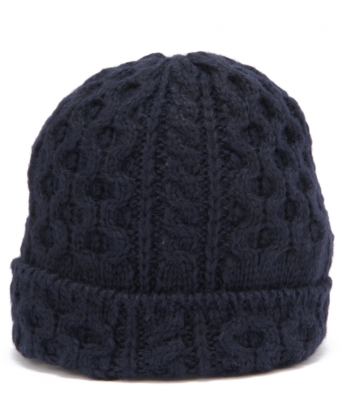 BEAUTY&YOUTH UNITED ARROWS(ビューティーアンドユースユナイテッドアローズ)の「BYSF HIGHLAND 2000 ワッフルニットキャップ◆(ニットキャップ/ビーニー・レディース・ホワイト/ライトグレー/ブラウン/ネイビー・フリー)」の7枚目の写真