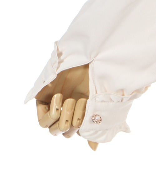 axes femme(アクシーズファム)の「ヨークレースブラウス(シャツ/ブラウス・レディース・ブラック/ベージュ/キナリ・MEDIUM/LARGE)」の13枚目の写真