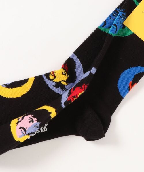 Happy Socks（ハッピーソックス）の「/HAPPY SOCKS/Beatles コラボモデル（ソックス/靴下・メンズ・ブラック系その他2/イエロー/ブラック系その他3/ブラック/ブラック系その他/ブルー/イエロー系その他/ブルー系その他/ブラック系その他4/ホワイト/ネイビー/キナリ・MEDIUM/SMALL）」の13枚目の写真