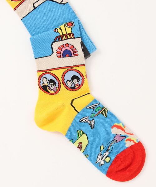 Happy Socks（ハッピーソックス）の「/HAPPY SOCKS/Beatles コラボモデル（ソックス/靴下・メンズ・ブラック系その他2/イエロー/ブラック系その他3/ブラック/ブラック系その他/ブルー/イエロー系その他/ブルー系その他/ブラック系その他4/ホワイト/ネイビー/キナリ・MEDIUM/SMALL）」の14枚目の写真
