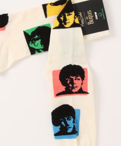 Happy Socks（ハッピーソックス）の「/HAPPY SOCKS/Beatles コラボモデル（ソックス/靴下・メンズ・ブラック系その他2/イエロー/ブラック系その他3/ブラック/ブラック系その他/ブルー/イエロー系その他/ブルー系その他/ブラック系その他4/ホワイト/ネイビー/キナリ・MEDIUM/SMALL）」の15枚目の写真