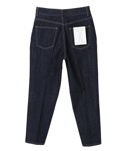 Green　Parks（グリーンパークス）の「センタープレスデニムパンツ＊★（デニムパンツ・レディース・オフホワイト/ワンウォッシュ・MEDIUM/LARGE）」の13枚目の写真