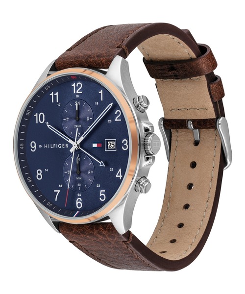 TOMMY HILFIGER（トミーヒルフィガー）の「【TOMMY HILFIGER】トミーヒルフィガー WEST マルチファンクション クォーツ 腕時計（アナログ腕時計・メンズ・ネイビー・FREE）」の3枚目の写真